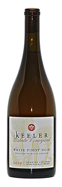 Bottle of Keeler Estate Vineyard White Pinot Noir